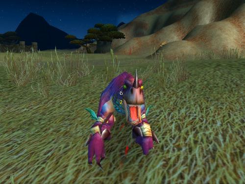 Dinosaur - Some of the enemies in WoW look like raptors.