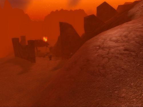 Eerie Orange - WoW employs some great mood lighting.