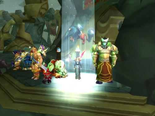 Attention Getter - WoW give players plenty of things to use to get attention from other players.