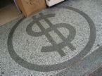 dollar sign - A dollar sign. Makes people happy.