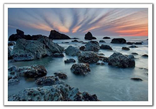 rocky - sunset