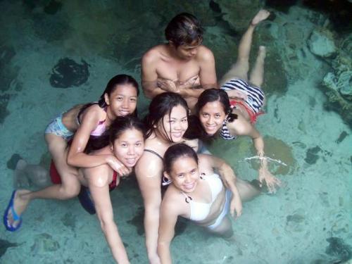cave - swimming at the cave