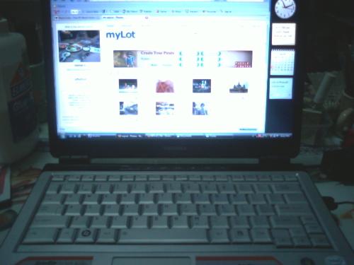 Computer - Mine. On myLot as you can see...