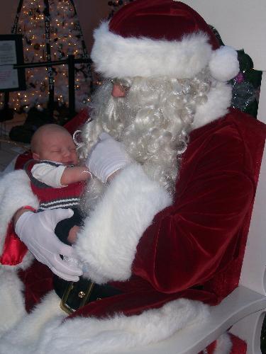 ben and santa - christmas 07