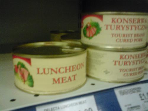Luncheon Meat - An influx of immigrants from Eastern Europe has seen shops in Hull start to cater for their culinary tastes.