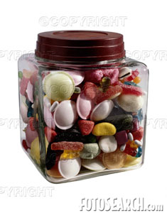 candy - jar of candy