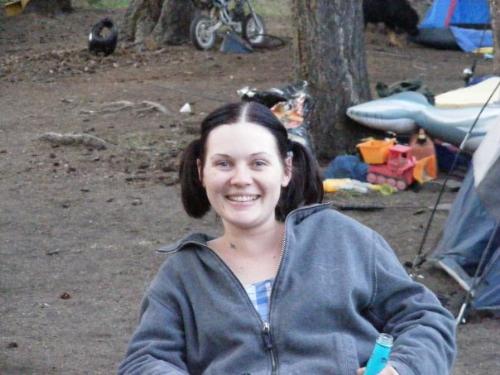Me at May Long Campin Trip - This was taken at Hogsback, just after we arrived. It was my first May Long campin trip.
