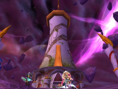 Blood Elf Arcitecture - Blood Elves have unique and lovely buildings.