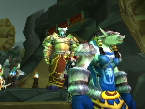 Mooo - A Tauren female in Shattrath's Lower City.
