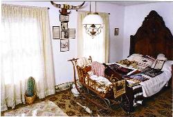 Inside Wyatt Earp's Home in Monmouth, Illinois - This is inside of Wyatt Earp's home where he was born in Monmouth, Illinois.  I was born in Monmouth myself and found out about Wyatt Earp's home while doing research on my home town.