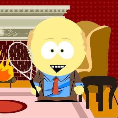 2D_Me - South Park Character image of me, which bears a remarkable resemblance, right down to the tennis racquet!
