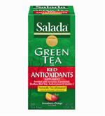 Salada green tea with red antioxidants - Yummy strawberry-orange flavor!