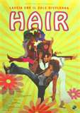 hair - I have a black shiny hair.