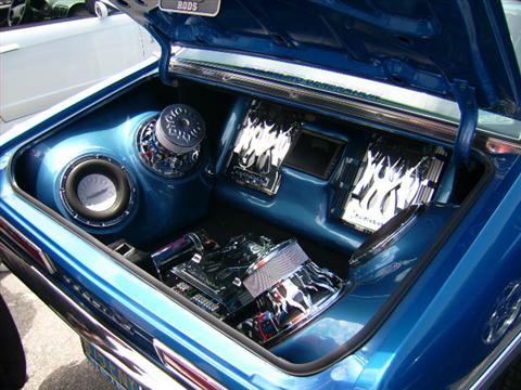 Car Engine - This is a engine being view for car show day. It's so clean and nice as you see. Very powerful as well.