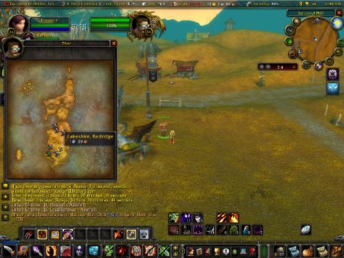 Flight Path - When talking to a flight master you can choose which flight path to take.