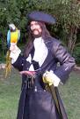 Pirate - A pirate, depicting the theme of Bolney Village Day, 2008.