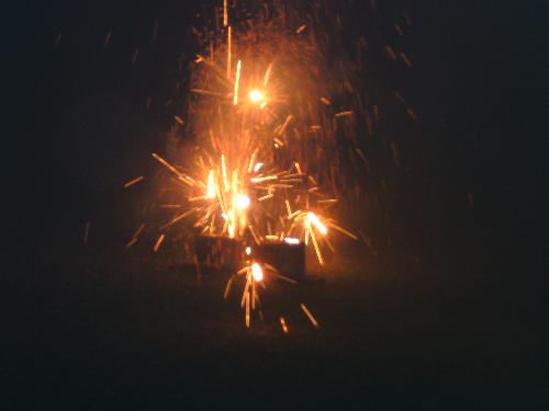 .. - our fireworks..