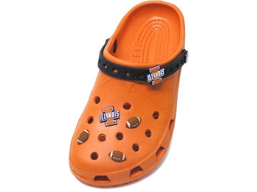 Croc shoe with Jibbitz - Croc shoe with Jibbitz charms on it