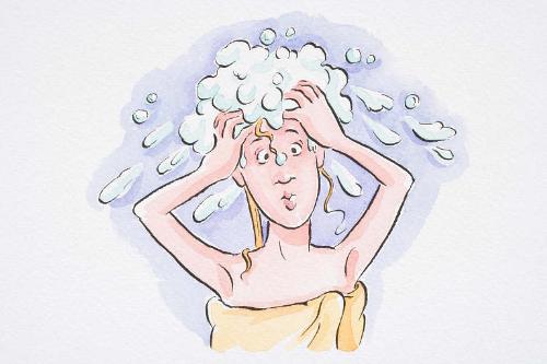 Wash Hair - hair washing
