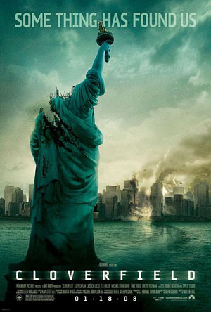 Cloverfield poster - It's a cloverfield movie poster... I just love collecting posters of the movie that I've seen already.