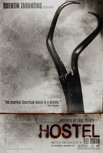 Hostel - It's a movie poster of Hostel