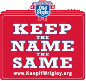 Keepitwrigley.org logo - Logo that is used for the site www.keepitwrigley.org