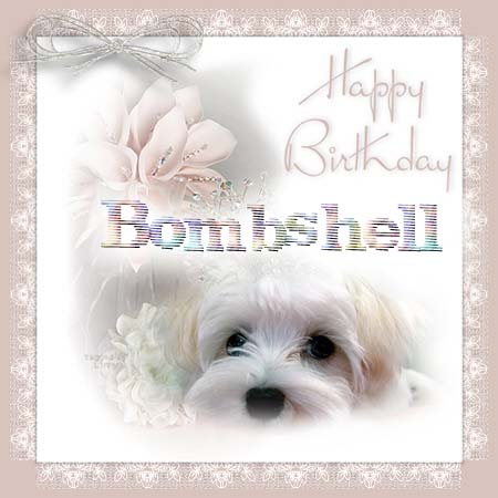 bombshell birthday - Happy birthday Bombshell