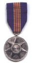 medal - a silver medal with a star