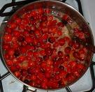 cook - cooking cranberris