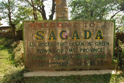 Sagada - The Welcome Sign of Sagada