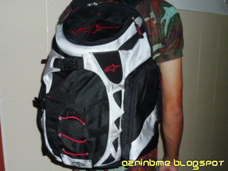alpine star back pack - You can keep helmet and notebook suitable for biker