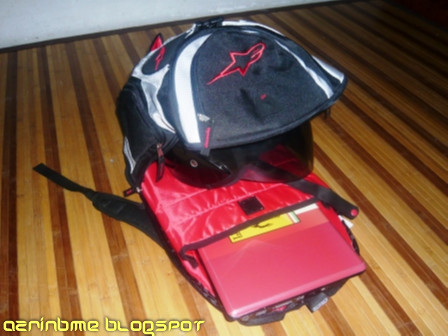 alpine star back pack - Now I no longer to worry to left my helmet because I can carry it with me and further there is compartment for notebook