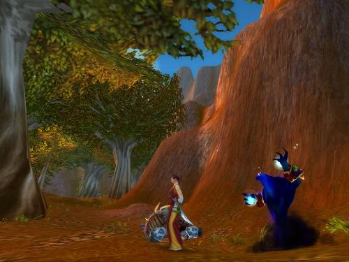 Consume Shadows - Voidwalkers can heal themselves while out of combat by consuming the shadows.