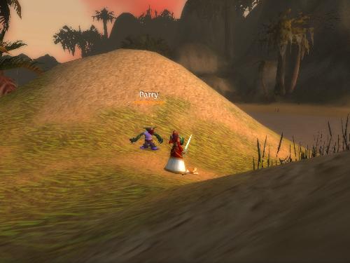 Hand to Hand - While casters are able to engage in mele combat it is almost useless compared to their magic attacks.