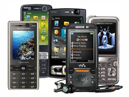 phones - mobile phones around the world