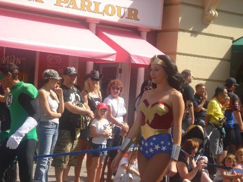 Australia - Photo taken inside the Movieworld Theme Park in Gold Coast, Australia.