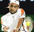 markos baghdatis in action - when he was in the australian open final