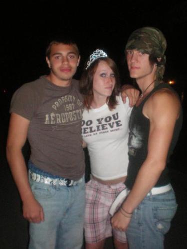 Family - My 18 year old daughter and a couple of her friends.