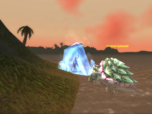 Ice Block - Recently changed from a talent point to a trainer learned, ice block protects the mage from all harm.
