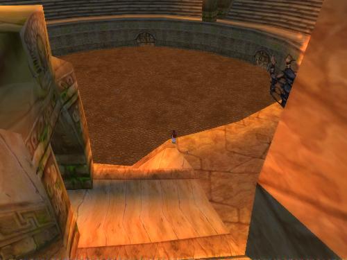 Guribashi Arena - This arena is best known for the chest that is put in the center every so often. Players have to duel each other to claim it.