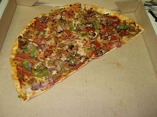 Thin Crust Pizza - I really like thin crust pizzas since you really taste the toppings and ingredients of the pizza and not easily be stuffed with the bread when the pizza is just the usual.