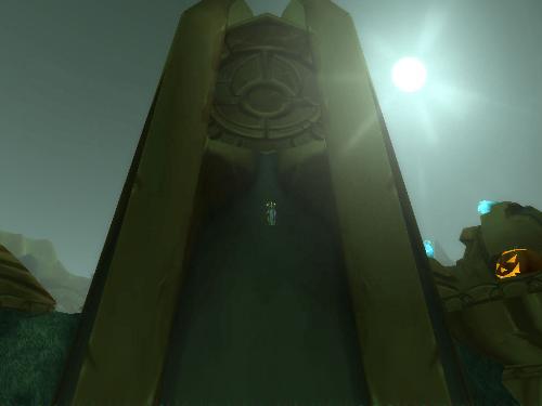 Shattrath - Shattrath has impressively tall buildings.