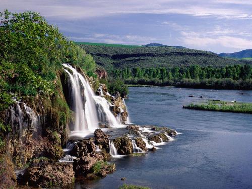 Idaho - Fall Creek Falls and Snake River Idaho