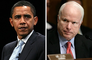 obama and mccain - Mr. President to be?