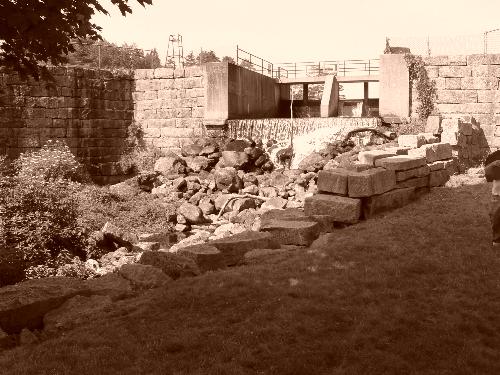 Dam in New Hampshire - Photo of a Dam in Strafford, NH.
