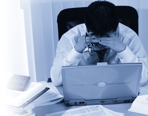 Busy at the Office - Busy at the Office..... Urrrghhh.... Makes you stress and hectic.