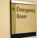 Emergency Room - This sign is supposed to mean that you will be treated as quickly as possible for the pain or injury you are experiencing. Sometimes, that is not the case. 