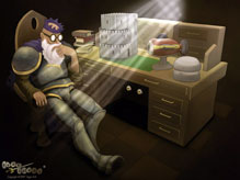 picture of wise old man - wise old man in runescape often gives gifts