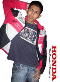 I am a Honda Redrider - Wish I could be able to join a motocross competition.