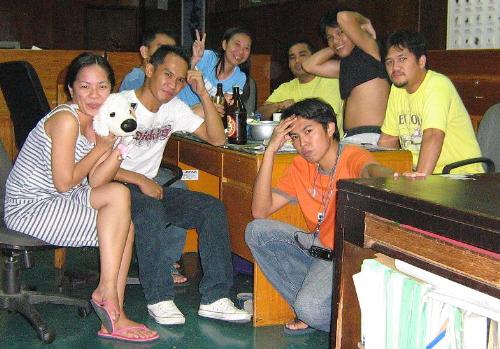 Almasen's pre birthday celebration - with my cute dog stuff toy during the pre birthday celebration of almasen.